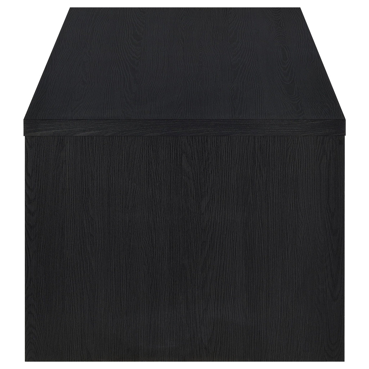 Canyon - Lift Top Table With Dual Drawers Storage Solution - Black