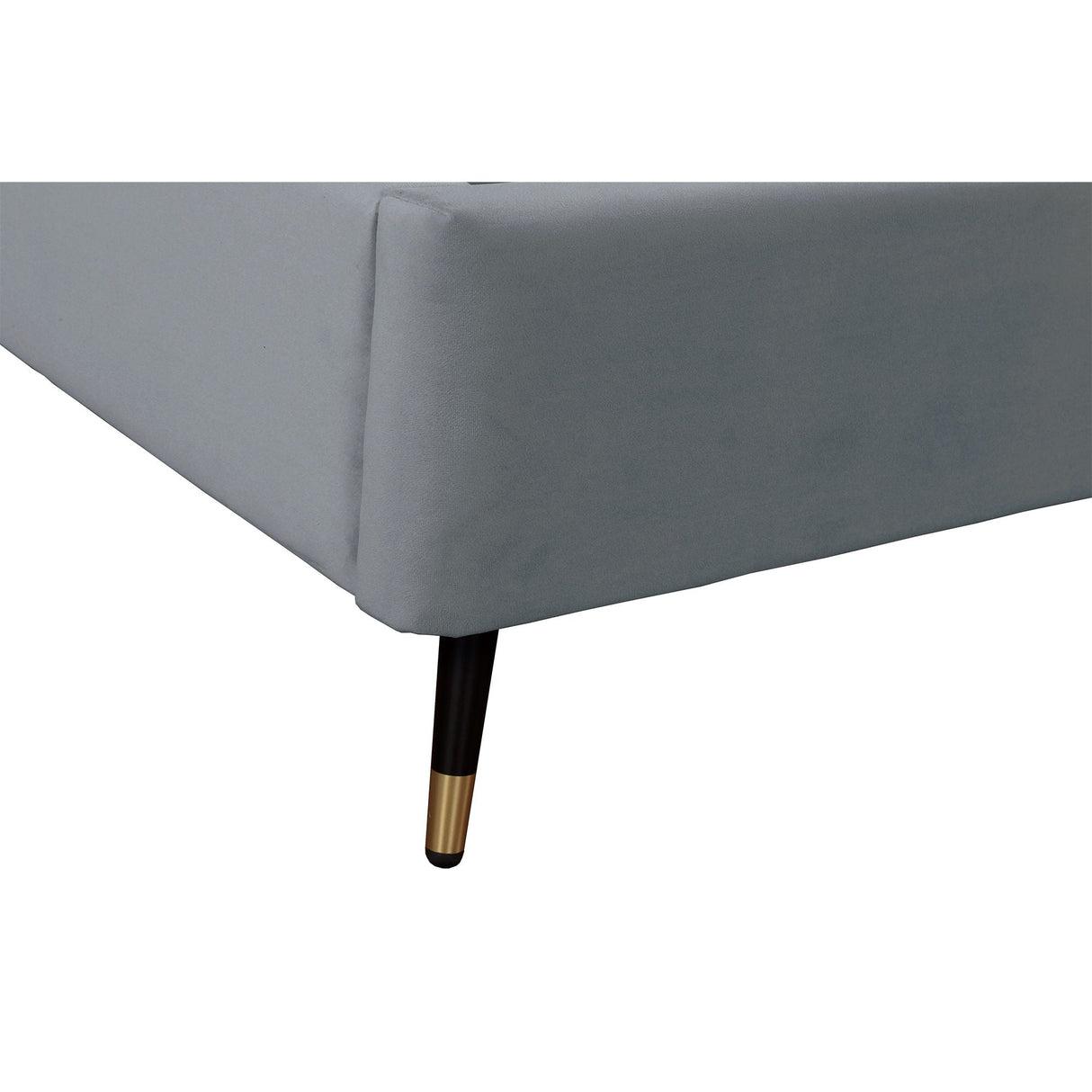 Crosby - Bed With Upholstered Headboard And Slats