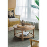 Round 2 Tiered Side Tabel, End Tabel For Lving Room Bedroom Entryway