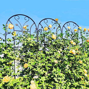 4 Pack Metal Garden Trellis