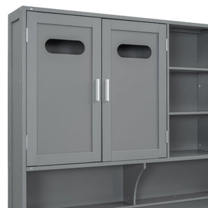 Daybed With All-In-One Cabinet And Shelf
