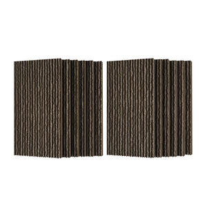 3D Faux Stone Wall Panels - 12 PCS PU Wainscoting