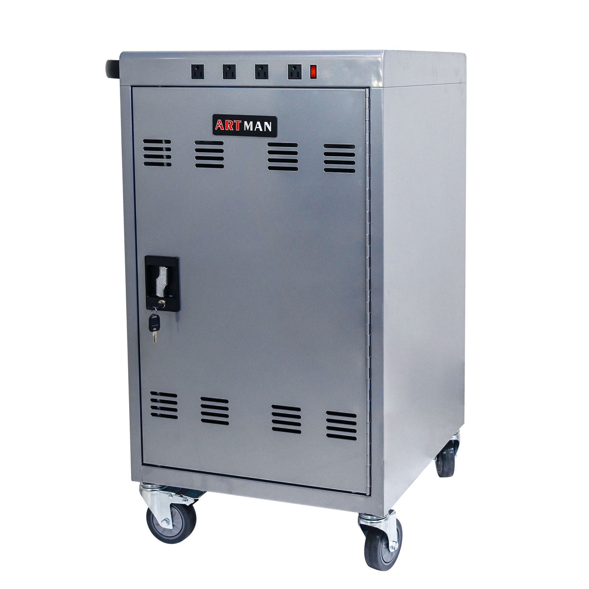 Mobile Charging Cart For Tablets Laptops 35, Device Capacity Matt Metal
