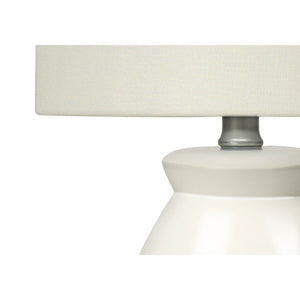 Lighting, Table Lamp Modern - Cream