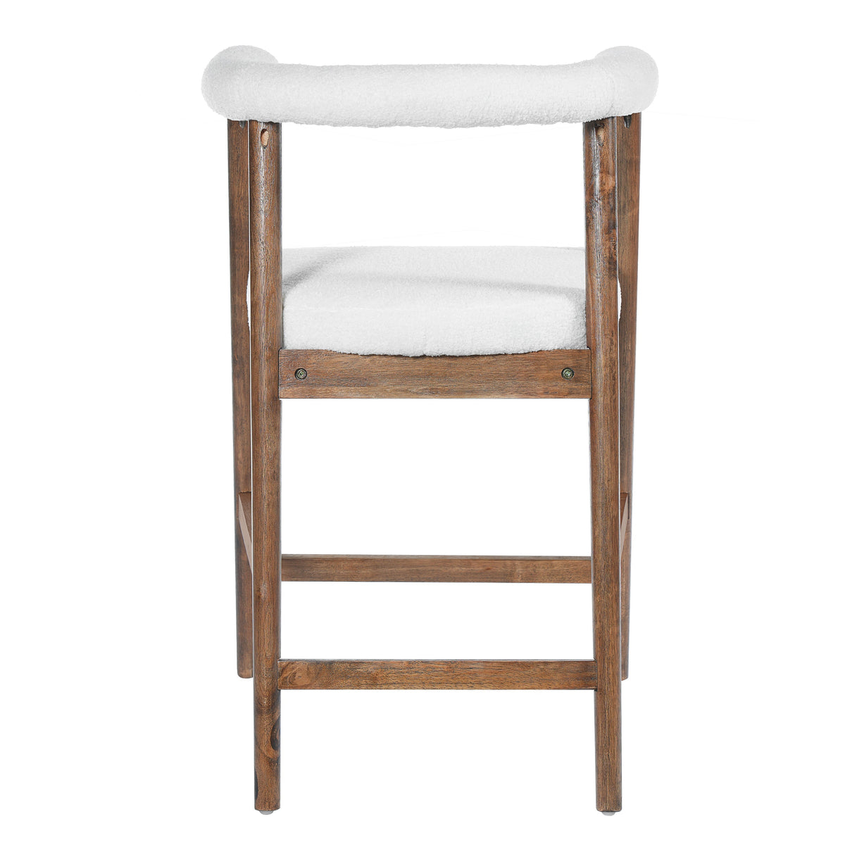 24.5'' Seat Height Bar Stools with Back, Set of 2