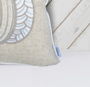 Lace Embroidered Pumpkin Throw Pillow – Set of 2