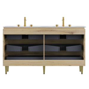 Amara 60" Bathroom Vanity & Sinks