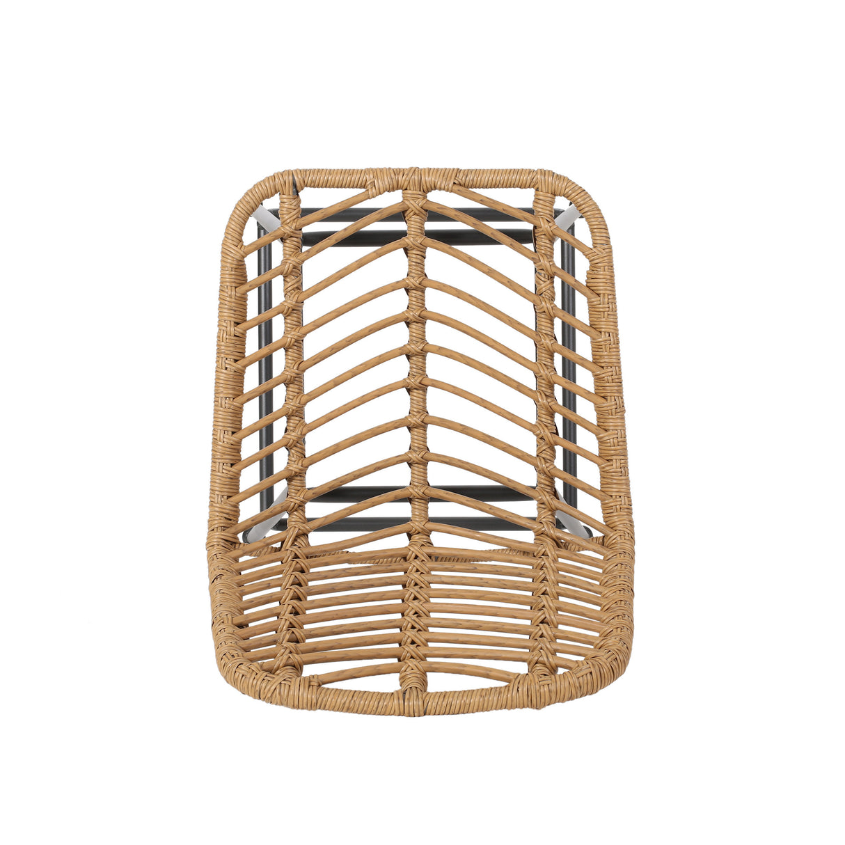 Sawtelle outdoor wicker barstools (set of 2)