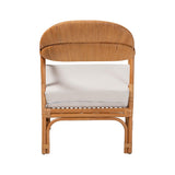 Bohemian Honey Rattan Accent Chair