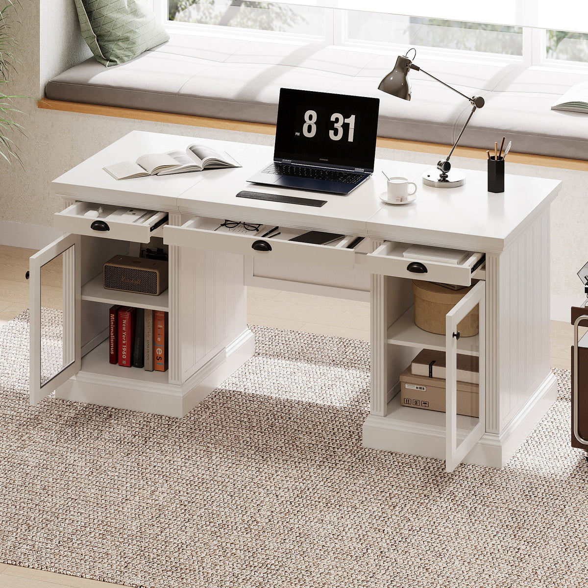 67" Modern Executive Desk