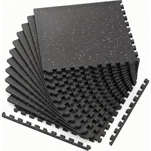 0.6 Inch Thick Interlocking Gym Floor Mats