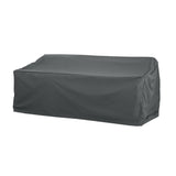Shield Patio Outdoor 3 Seater Sofa Cover Dark Gray Fabric 88x36x35 Inches