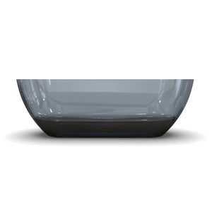 68.9 Inch Translucent Freestanding Bathtub