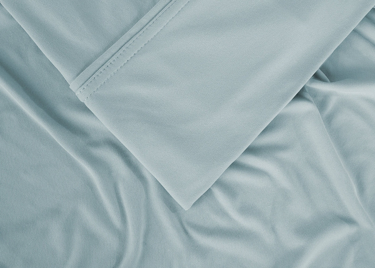 BedGear Vertex Sheet Set, Misty Blue, Split King / Split Cal King