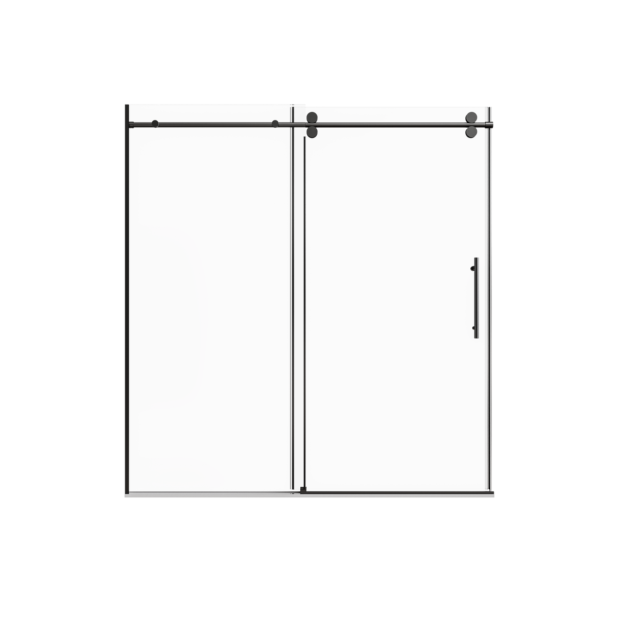 Frameless Single Sliding Shower Door