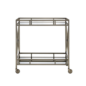Kristensen - Serving Cart - Antique Gold