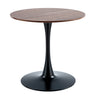 Mid-Century Tulip Dining Table with Round Top and Pedestal Base - Multiple Colors