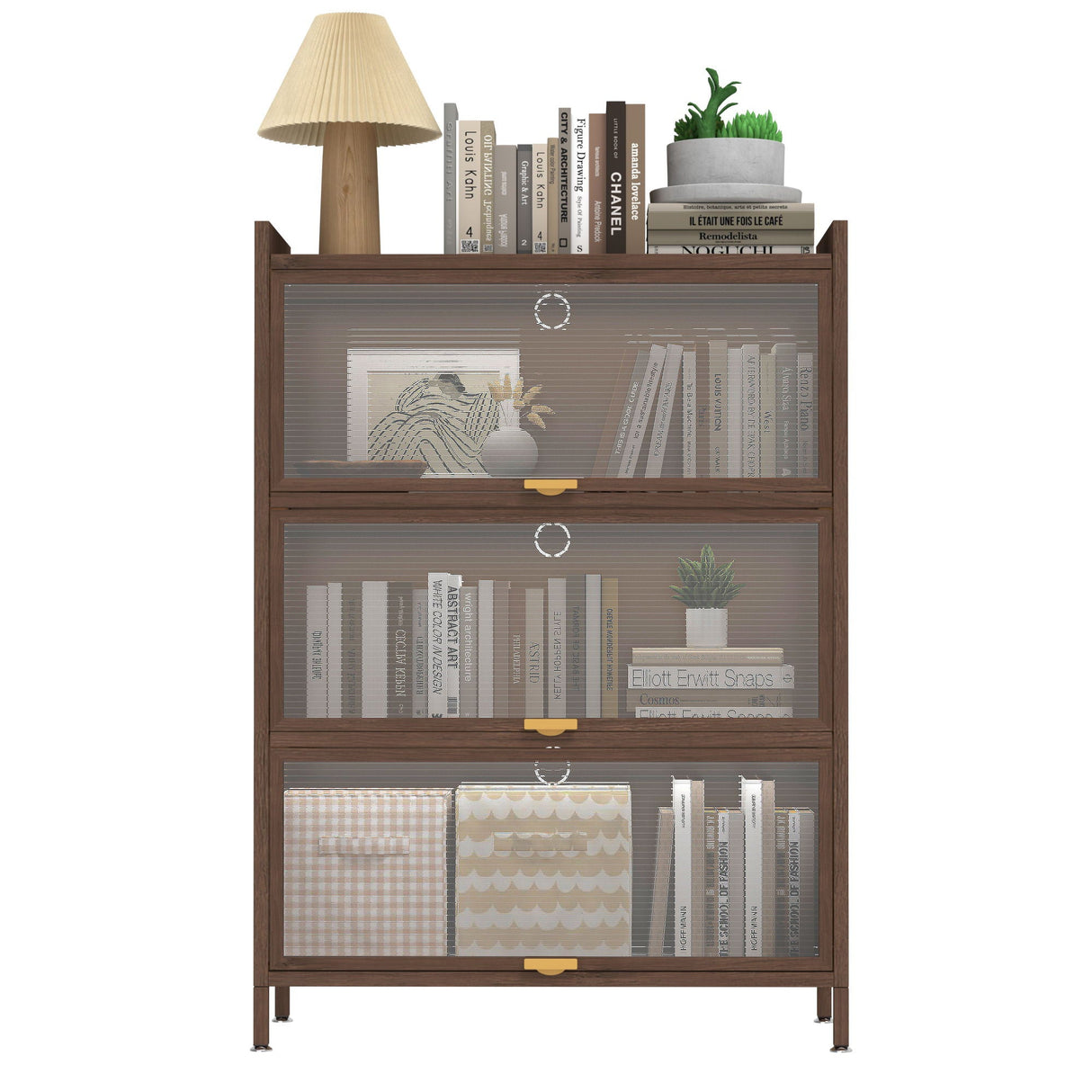 Flip Doors Cabinet, With Ample Storage Space