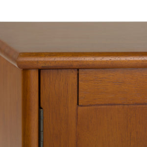 Draper - Handcrafted Mid Century Low TV Media Stand