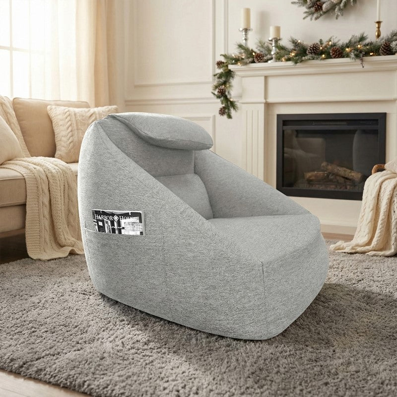 One Size Cloud Ergonomic Couch, Ash