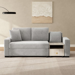 Modular Sofa Couch With Storage Armrest and Center Console