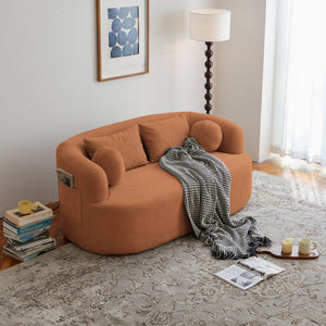 Sofa-in-a-Box, Memory Foam 2-Seater Couch
