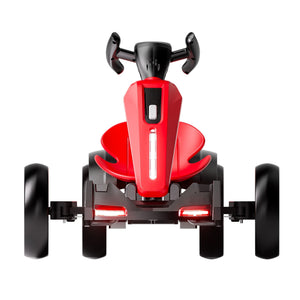 Electric Kids Pedal Go Kart With Adjustable Seat and Foldable Design