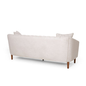 Contemporary 3 Seater Sofa With Accents
