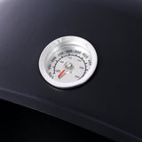 17 Inch Steel Charcoal Smoker Heavy Duty Round BBQ Grill