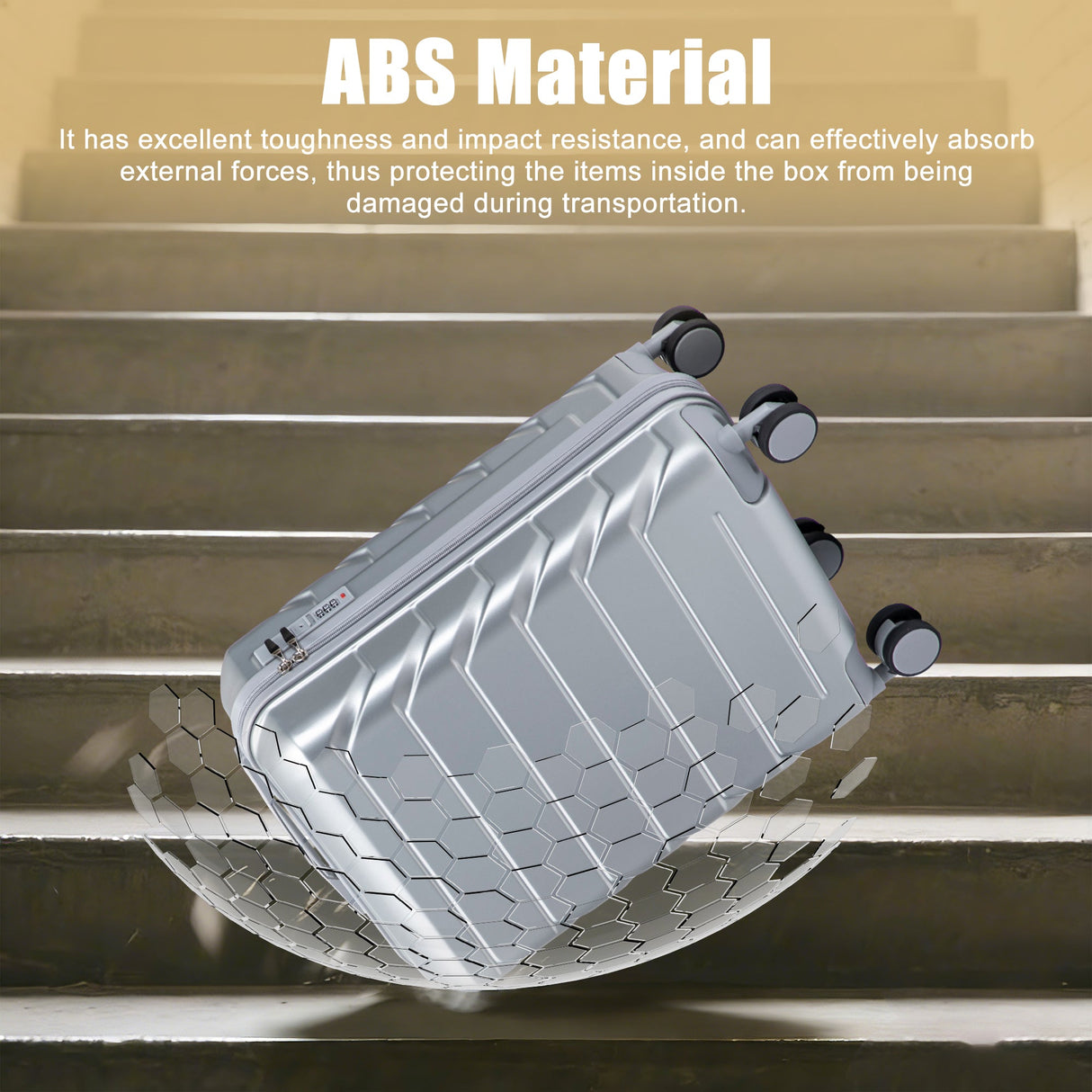 20 Inch ABS Hard Shell Travel Checked Luggage