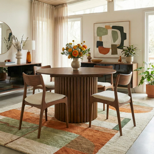 Merlin Solid Wood Dining Table
