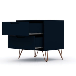 Rockefeller - 2 Drawer Nightstand