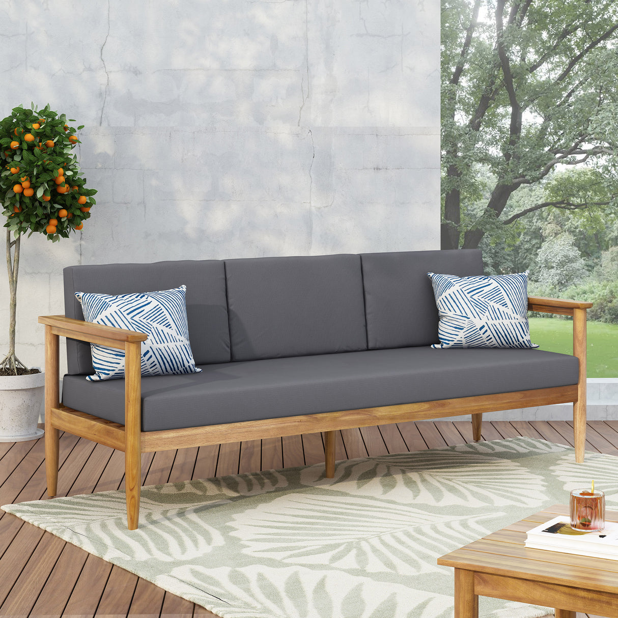 Gavin 3-seater outdoor sofa