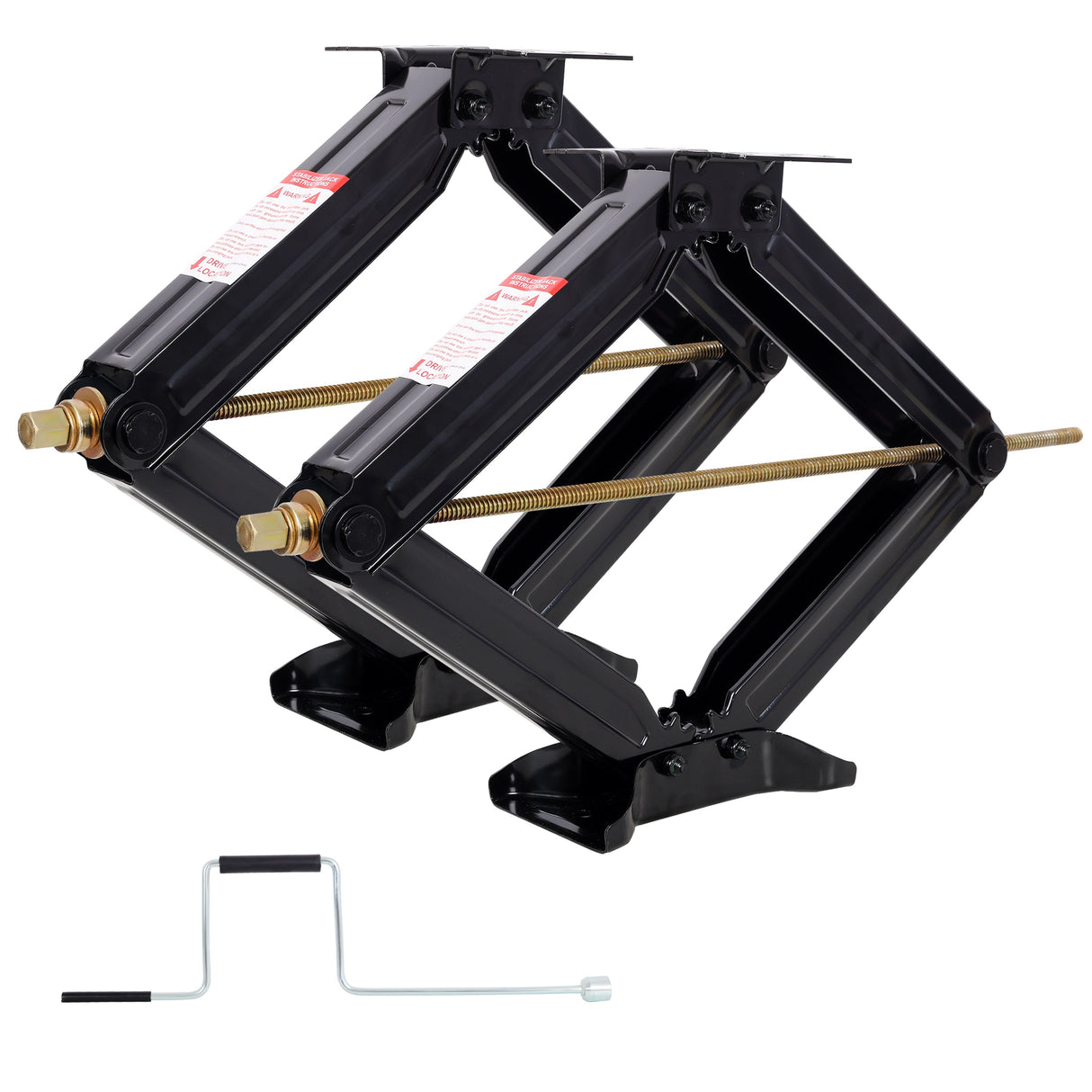 5000 lbs RV Scissor Jacks - Set of 2