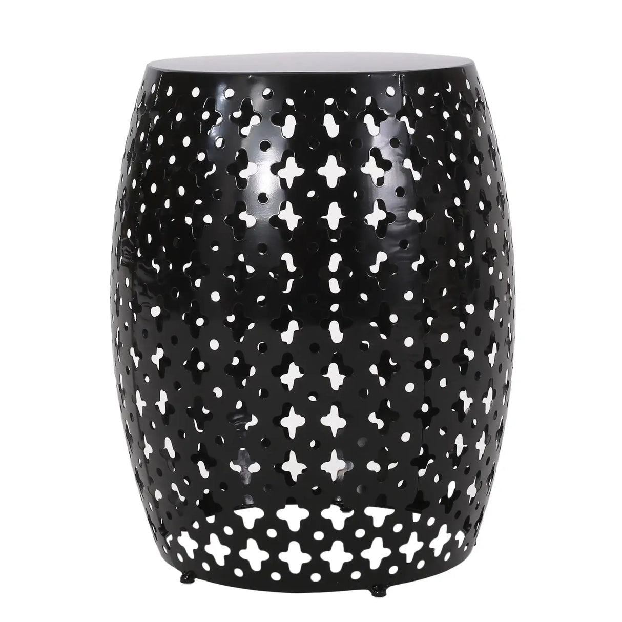 Modern Design, Metal End Table, Large