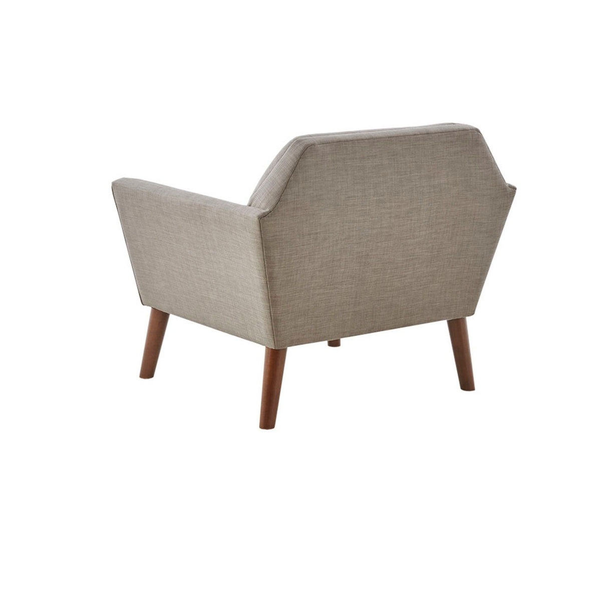 Modern Lounge Chair With Button Tufting