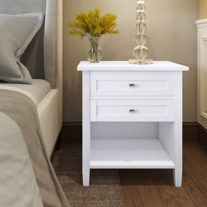 Warm Shaker - Handcrafted Bedside Table