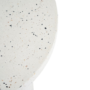 Terrazzo - Outdoor Side Table - White