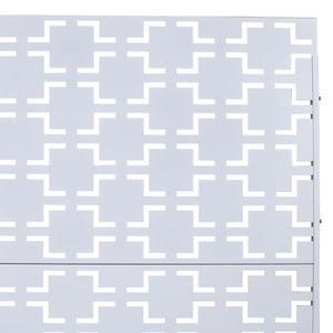 Outdoor & Indoor Metal Privacy Freestanding Decorative Screen