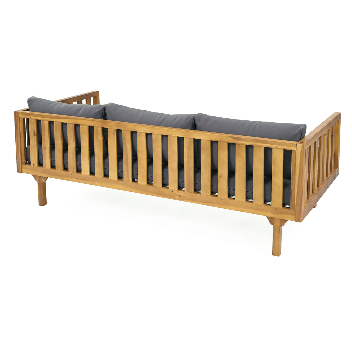 Claremont 3-seater day bed, grey