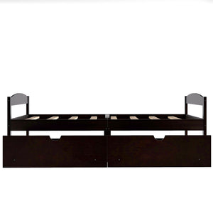 Platform Bed With 2 Drawers