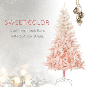 HOMCOM 7ft Unlit Spruce Artificial Christmas Tree