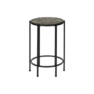 Contemporary Round Accent Table For Living Room
