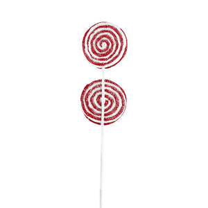 19x7" Iced Lollipop Spray - Set of 6