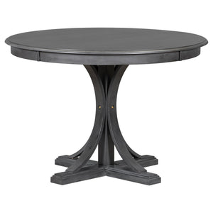 Isla Graceful Pedestal Dining Set for Four