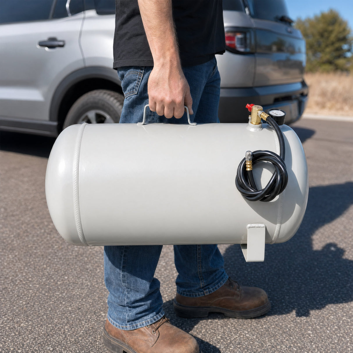 Portable 11 Gallon Aluminum Air Tank