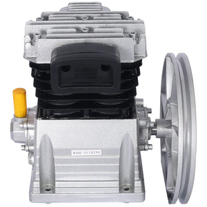 Piston 3Hp Air Compressor Head Pump 2.2Kw 115Psi - Silver