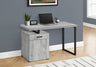 Contemporary Computer Desk with Storage Drawers