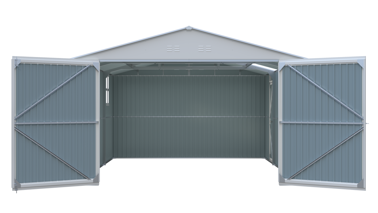 Outdoor Storage Shed 20x13 FT - Metal Garden Utility Shed