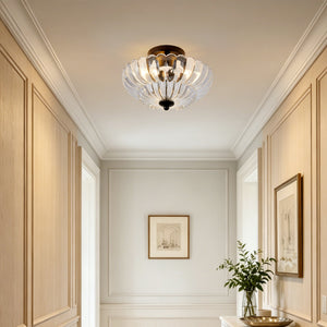 Smoky Semi Flush Mount Ceiling Light